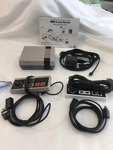 Nintendo Entertainment System NES CLV-001 Mini Classic Edition w/ 2 Controllers+ - Picture 1 of 5