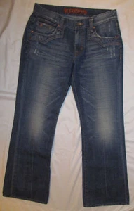 BUCKAROO ViNTAGE 50'S DENIM aged look distressed jeans 32 NWOT **** - Picture 1 of 6