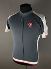 Castelli Cycling Riders Jerseys Full Zip Short Sleeve Mens Size 2XL