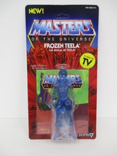 MOTU VINTAGE MASTERS OF THE UNIVERSE SUPER7 FILMATION FROZEN TEELA FIGURE NEW