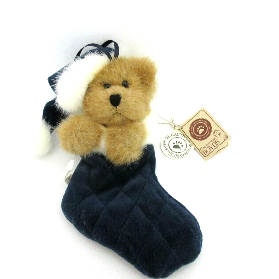 Boyds Bears Plush Ornament Jingle S Stuffins