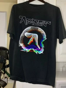 Camiseta Aphex Twin Band Negra Manga Corta Algodón Unisex Reimpresión S-5XL Hombres Mujeres - Imagen 1 de 3