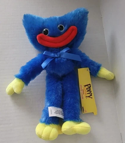 POPPY PLAYTIME Smiling Huggy Wuggy 8" Plush Figure!!! NEW!!! Cover