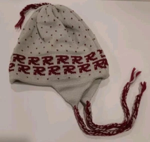 Rossignol Stowe Wollens Handcrafted 100% Wool Beanie Vermont U.S.A. Tassel & Ear - Picture 1 of 17