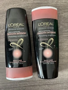 L'Oreal Smooth Intense Ultimate Straightening Shampoo & Conditioner Discontinued - Picture 1 of 2