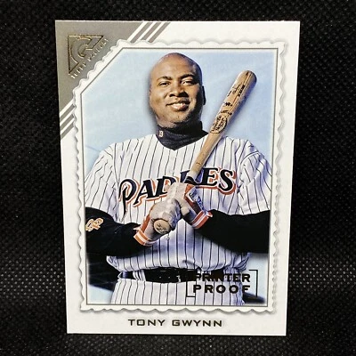 Printer Proof! 🚨2022 Topps Gallery Tony Gwynn San Diego Padres HOF #34 - Image 1 of 2