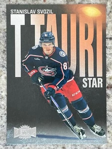 2023-24 Metal Universe T Tauri Star Stanislav Svozil Rookie #TTP-18 Columbus - Bild 1 von 2