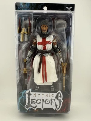 Four Horsemen Mythic Legions 7” Sir Enoch Templar Action Figure All Stars 6 NEW - Image 1 of 2