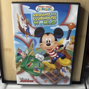 Disney Junior Mickey Mouse Around The World Clubhouse DVD Rare Kids 2014+ Insert - Picture 1 of 3