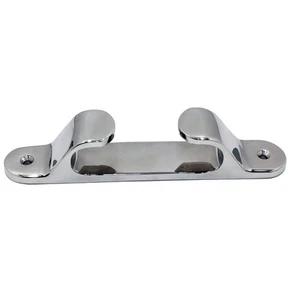 Stainless Steel Bow Chock for Boats with Straight Fairlead and Cable Fixing - Picture 1 of 64