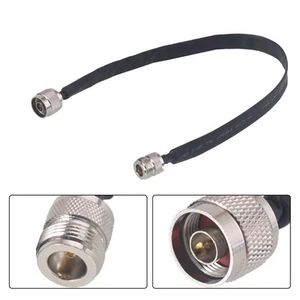 Câble coaxial RF 40 cm avec connecteurs droits pour applications multiples - Photo 1/3