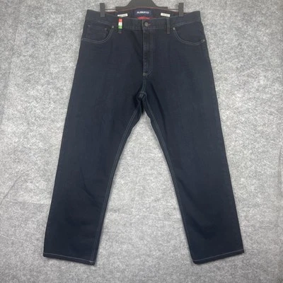 Pantalones de mezclilla ALBERTO de lujo para hombre T400 calce moderno 40x34 (29) azul oscuro Foto 1 de 4