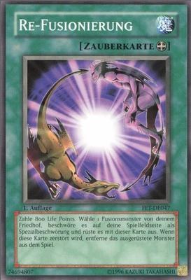 YuGiOh Re-Fusionierung FET-DE047 Common NM 1st - Bild 1 von 2