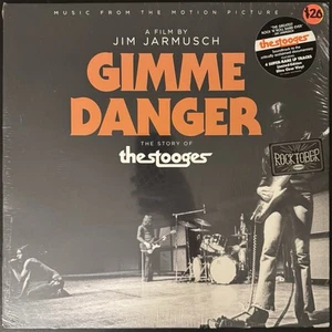 NEW The Stooges – Gimme Danger Film Soundtrack LP Clear Vinyl Record Sealed M/NM - Picture 1 of 3