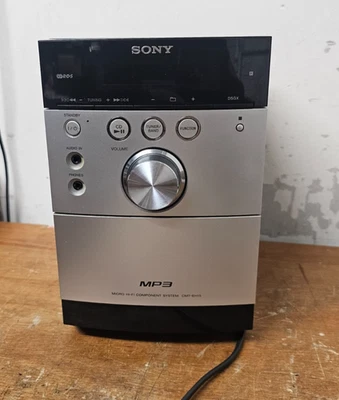 Sony CMT-EH15 Micro HiFi Stereo System CD Cassette MP3 Radio Powers On Faulty - Image 1 of 4