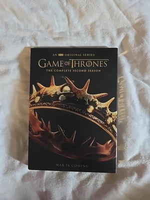 Game of Thrones: The Complete Second Season (DVD, 2013, 5-Disc Set) - Image 1 of 2