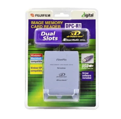 FUJIFILM Digital IMAGE MEMORY CARD READER DPC-R-1 **Sealed** - Image 1 of 3