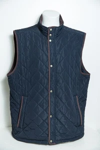 Gilet trapuntato Schoffel Barrowden taglia UK 50 2XL scaldacorpo giacca cappotto blu navy - Foto 1 di 18