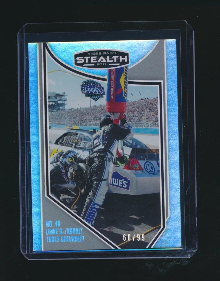 REFUELING MISSION 2011 PRESS PASS STEALTH SILVER PARALLEL 60/99 #99 - Image 1 of 2