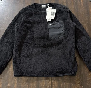 Uniqlo x Engineered Garments Fleece Pullover Black Size S - Picture 1 of 4
