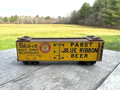 Coche caja refrigerada vintage Varney años 50 Pabst cinta azul escala HO Foto 1 de 2