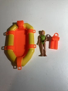 Fisher Price Vintage 1976 Adventure People Scuba Divers Set #353 Boat Woman Tank - Picture 1 of 8