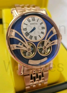 Invicta Vintage Automatic Men's Watch, Mother of Pearl Dial 44mm 43745 Rose Gold - Picture 1 of 9