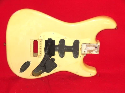 Fender 1982 White Blonde Strat Stratocaster Ash Body - Image 1 of 4
