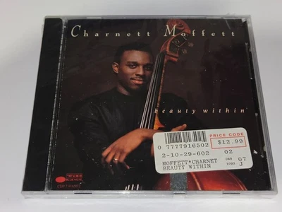 *NEW/SEALED* Charnett Moffett "Beauty Within" CD 1989 Capitol Records 7 Songs Foto 1 de 4