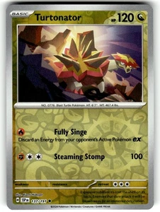 Pokemon SV08 Surging Sparks Turtonator 137/191 Reverse Holo - Picture 1 of 4
