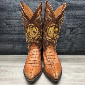 Botas de Vaquero El General Cocodrilo Para Hombre Talla 7 - Imagen 1 de 19