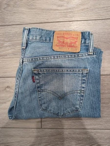 LEVI'S 527 JEANS HERREN GRÖSSE 30 x 30 BLAU DENIM BOOTCUT GEBRAUCHT, IN EINWANDFREIEM ZUSTAND - Bild 1 von 15