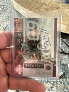 JAKE O’CONNELL 2009 CONTENDERS AUTO CARD CHIEFS - Picture 1 of 4