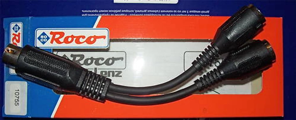Zweifachadapter für Lokmaus Roco 10755 Lenz NEU + OVP LI3 µ - Bild 1 von 1