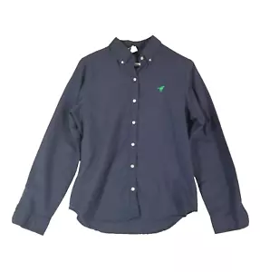Vintage Wrangler shirt youth medium blue button down western Cowboy USA - Picture 1 of 11