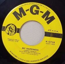 VINTAGE CONNIE FRANCIS MY HAPPINESS 45 RECORD - RE3