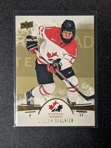 6 Jillian Saulnier - Gold Parallel - Team Canada Women 2016-17 - Upper Deck - Bild 1 von 2