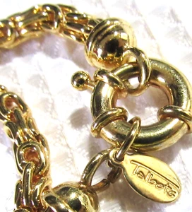 Signierte Talbots hellgoldfarbene Kette Halskette 23-1/2 Zoll - Bild 1 von 4