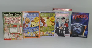 Lot of 5 Young Adult Books Wayside School Warriors DC Comics Secret Hero Society - Picture 1 of 7