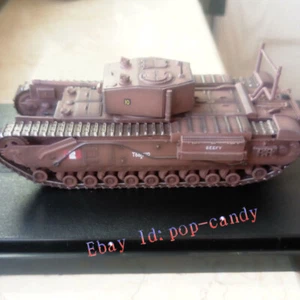 Dragon 1/72 Northern France Dieppe Churchill Mk.III Tank Painted Model Kit Toy - Picture 1 of 5