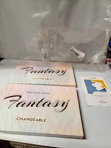 2×FANTASY CHANGEABLE Magic Eye Shadow Palette Matte Shimmer NEW! SEALED!READ - Picture 1 of 3