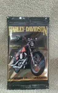 1992 Harley Davidson Sealed Series 1 Collectors Trading Cards Motorcycle Trader - Picture 1 of 2