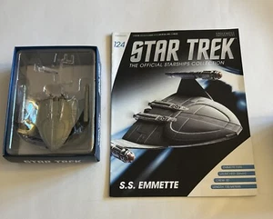 Star Trek Starship Collection MISB #124 SS Emmette Eaglemoss - Picture 1 of 8