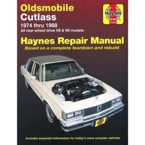 Oldsmobile Cutlass 1974-1988 V6 V8 Allrad USA Benzin repair manual Haynes - Bild 1 von 5