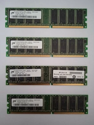 4 X 512 MB Computer Memory Ram  - Image 1 of 4