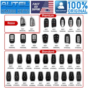 Autel MaxiIM KM100 Ikey keyless Remote Universal Car Key OE-Quality Smart key - Picture 1 of 37