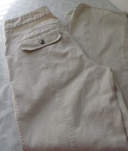 Pantalones Banana Republic Caqui Mujer Talla 8 Informales Profesionales  - Imagen 1 de 11