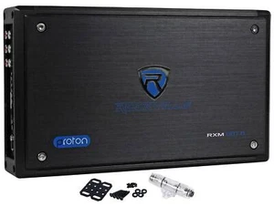 New Rockville RXM8BTB 8 Channel 1500 Watt Marine/Boat Amplifier Amp w/BlueTooth - Picture 1 of 7