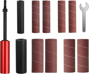 Spindelschleifer Adapter Werkzeug Set, Handschleiftrommel für Bohrmaschinen Power Sander - Bild 1 von 7