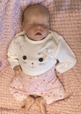 Lilypie Reborn Preemie Doll Twin A Bonnie Brown COA Excellent Cond as ex display